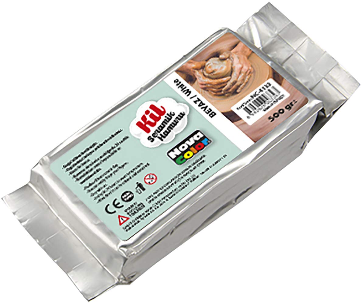 Nova Color Pasta para modelar, 500 g, color blanco