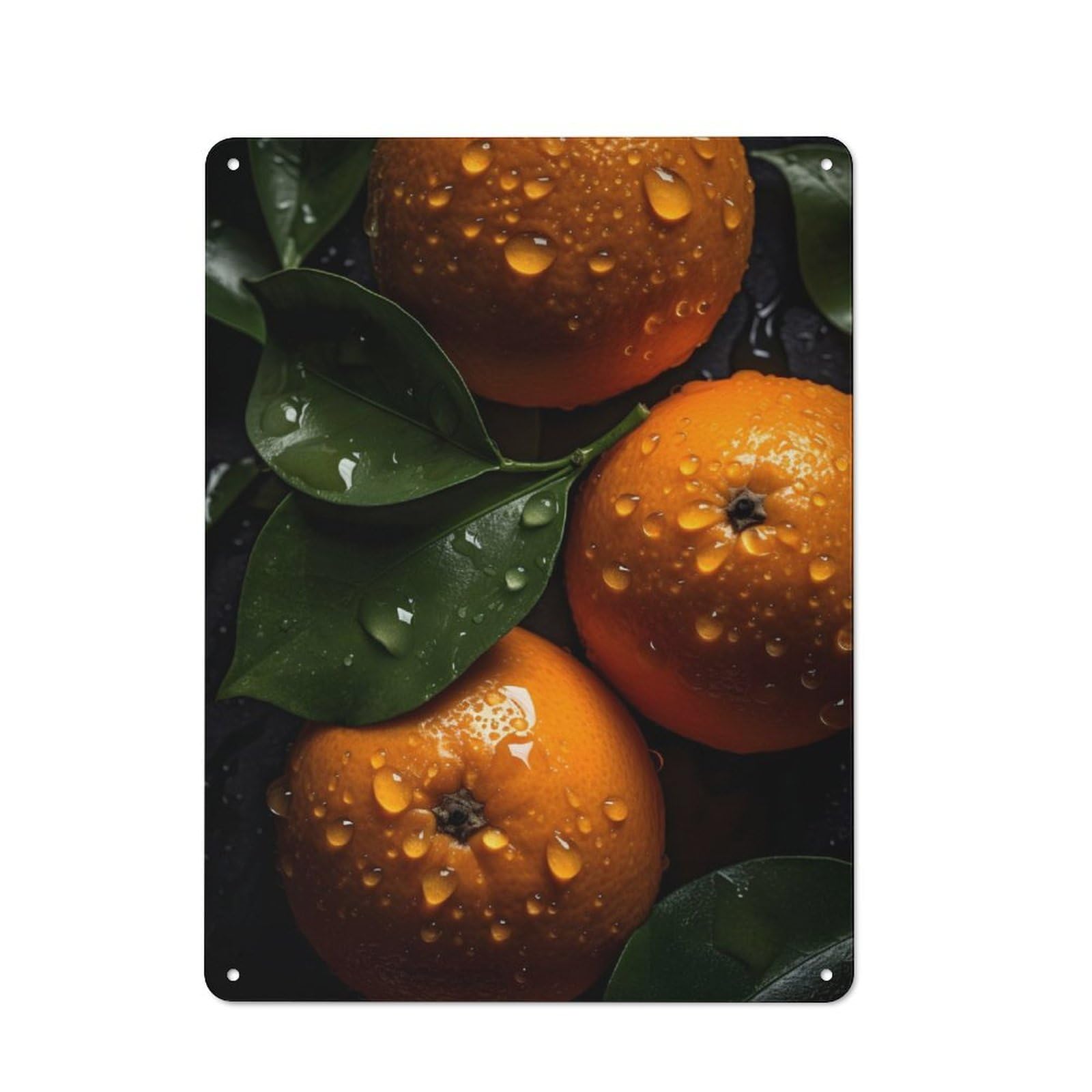 Junmoney Clementine For Garden Room Or Summerhouse, Vintage Tin Sign 40X30cm, A Metal Wall Feature For Garden Rooms And Summerhouses