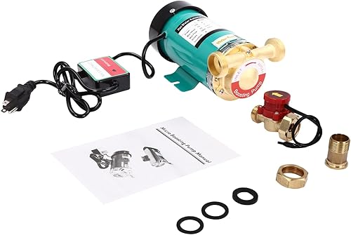 Miniatura 5 de Pressure Pumps,115V60Hz 1 inch Outlet 120W Water Pressure Booster Pump,Automatic Household Shower Booster Pump with Water Flow Switch for Home