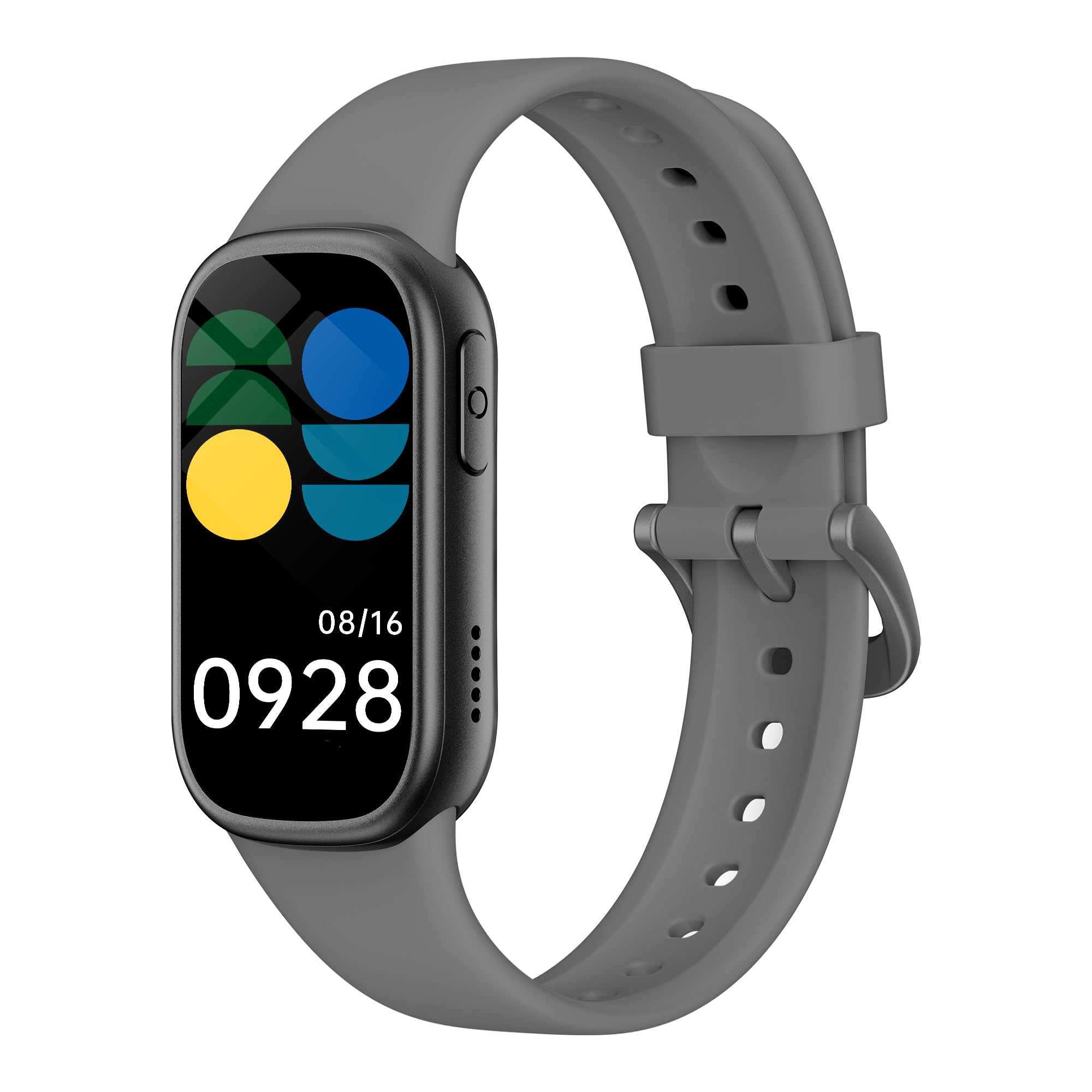 Asmoda Smart Band,1.47" Pulsera Actividad con 130+ Modos Deportivos, Contestar/Llamar/Monitor de Sueño/Calorías/Podómetro, Impermeable IP68 Smartwatch para Android iOS