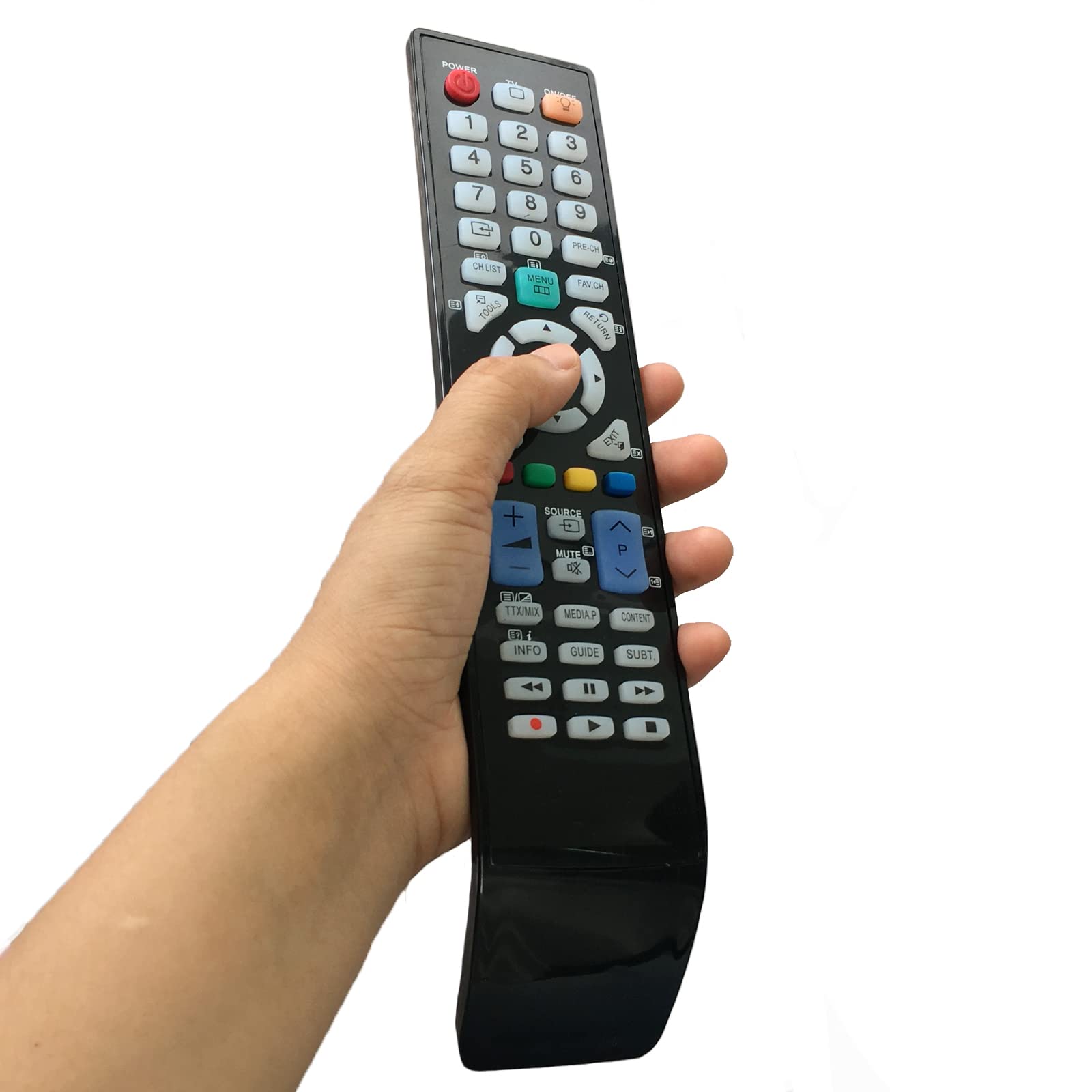 Universal Replacement Remote Control Fit for Samsung LN32B540 PL50B530S2F PL50B530S2FXZX PN42B450B1D PN42B450B1DXZA Plasma LCD LED HDTV TV