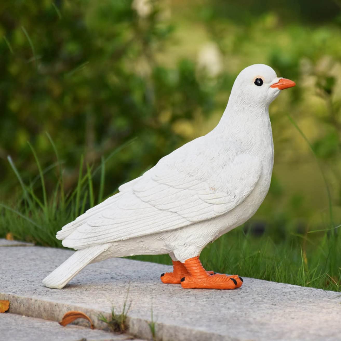 ピジョン 置物 ホワイト Amazon.co.jp: ガーデンオーナメント 鳥 置物 ピジョン 本物そっくり