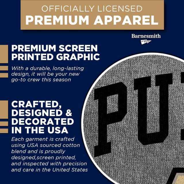 Image of Ivysport Crewneck Sweatshirt for College, Heritage Logo, Color, Adult Unisex