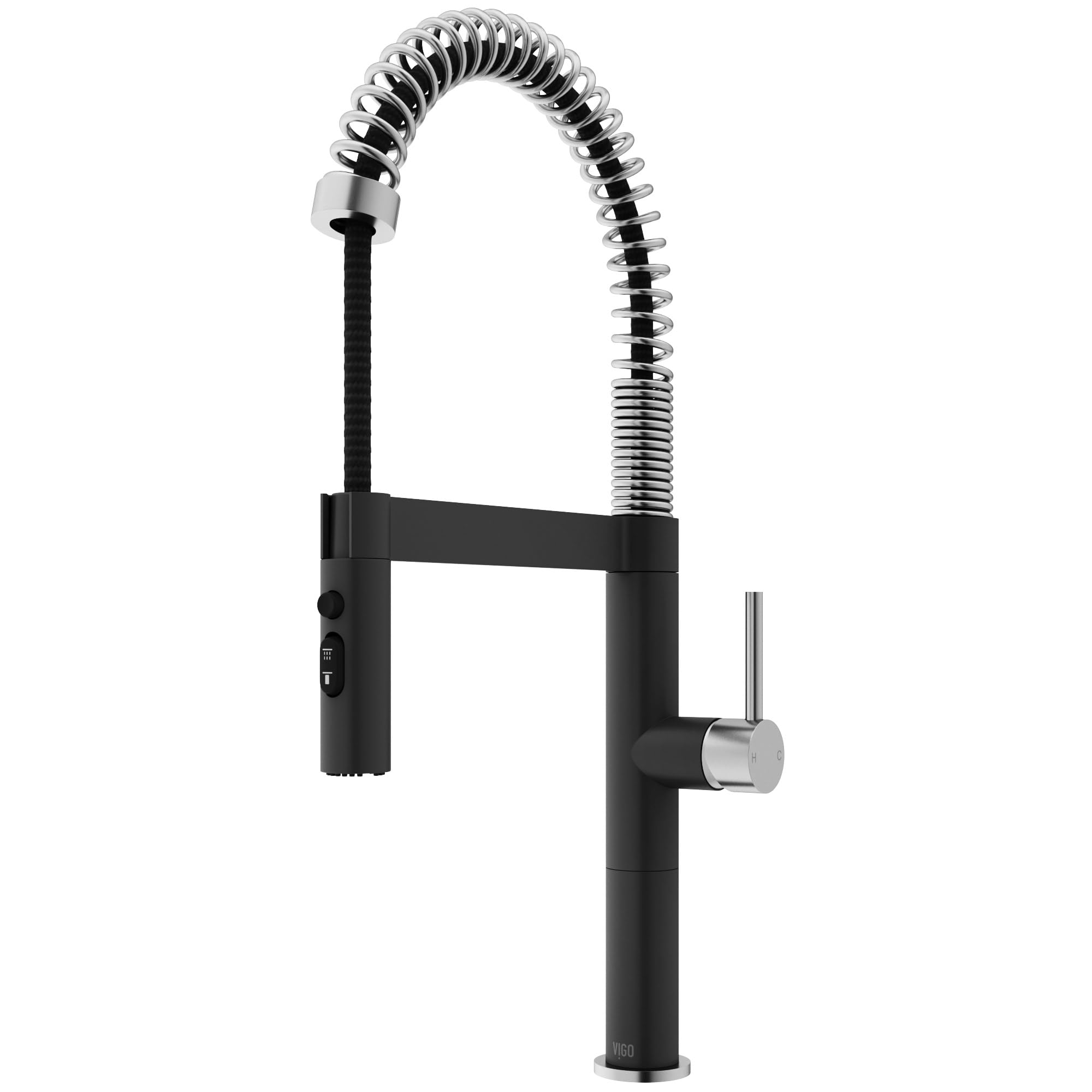 【21日までこの価格！】FAUCETWO PLUS【最短28日発送】 KRAUS Allyn Commercial Style 2-Function Single Handle Pull Down