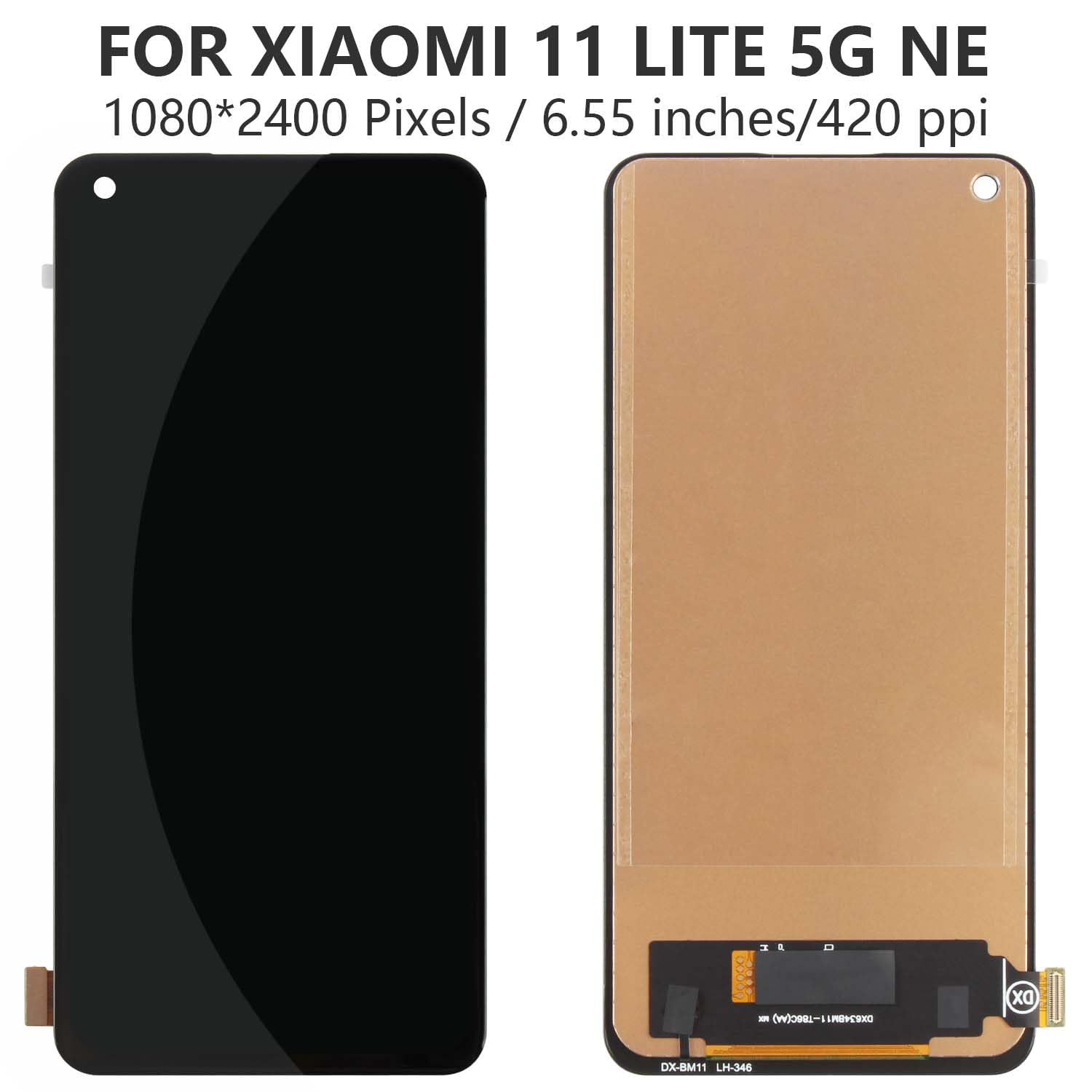 Display Motorola Edge 20 Lite Display LCD TFT Touch Screen Per Xiaomi Mi 11 Lite 4G/5G NE - Vetro Nero, Modello M2101K9AG Display Samsung A 10 - Foto 7