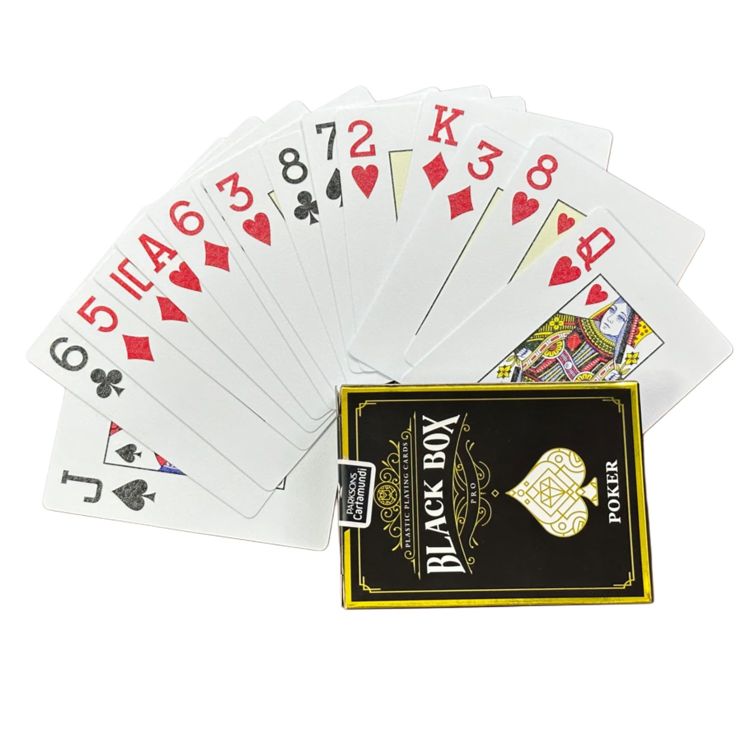 Picfest Black Box Poker Playing Cards, Plastic