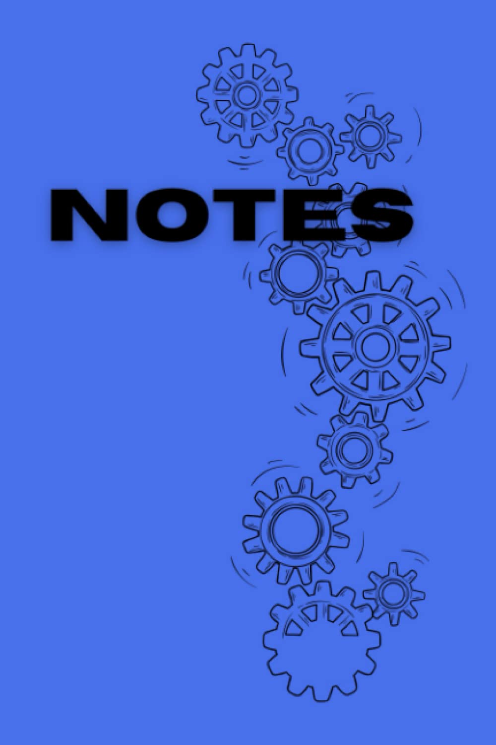 Blue Gears Notebook/Journal
