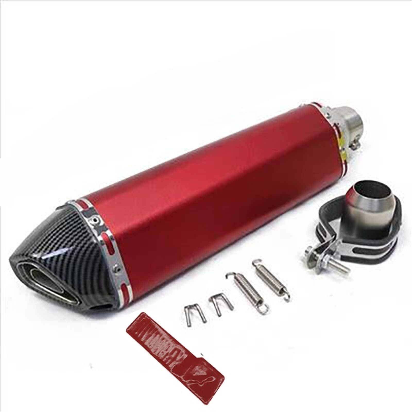 Motocyklowe tłumiki końcowe Długość 47cm Motocykl DB Zabójca Tłumik Rury Wydechowej Tłumik Ze Stali Nierdzewnej Akcesoria Do Stylizacji Motocykla Dla K&awasaki (Color : 5)