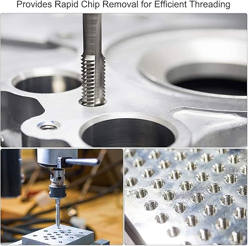 Miniatura 7 de Juego de roscas y troqueles métricos HSS de 0.787 in x 0.079 in (M20 x 0.079 in)