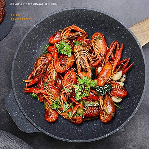 Wok con mango de madera y diseño ergonómico miniatura 2