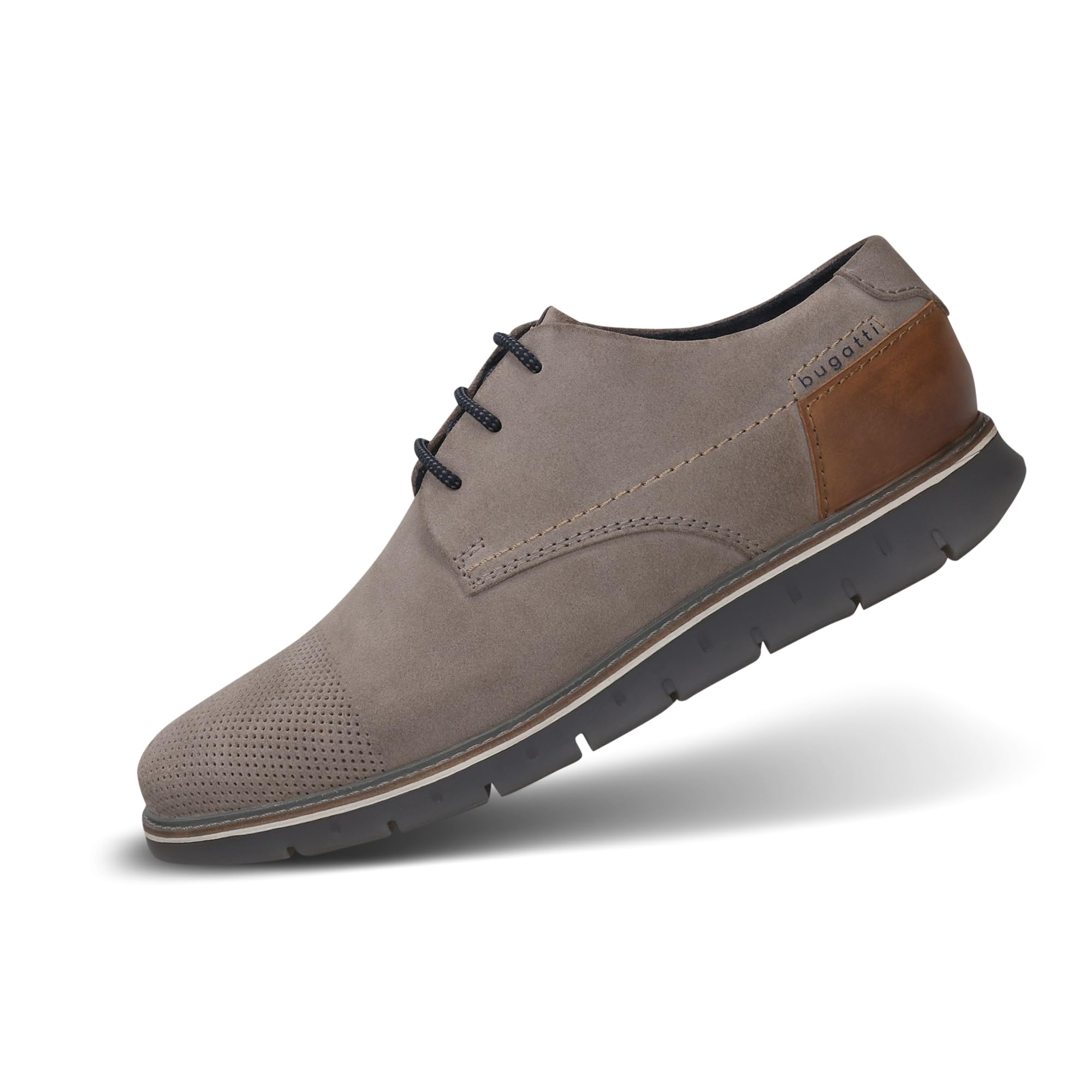 bugatti Men's 331-ARY02 Lace-Up Shoes, 42 EU, lightgrey, 8 UK