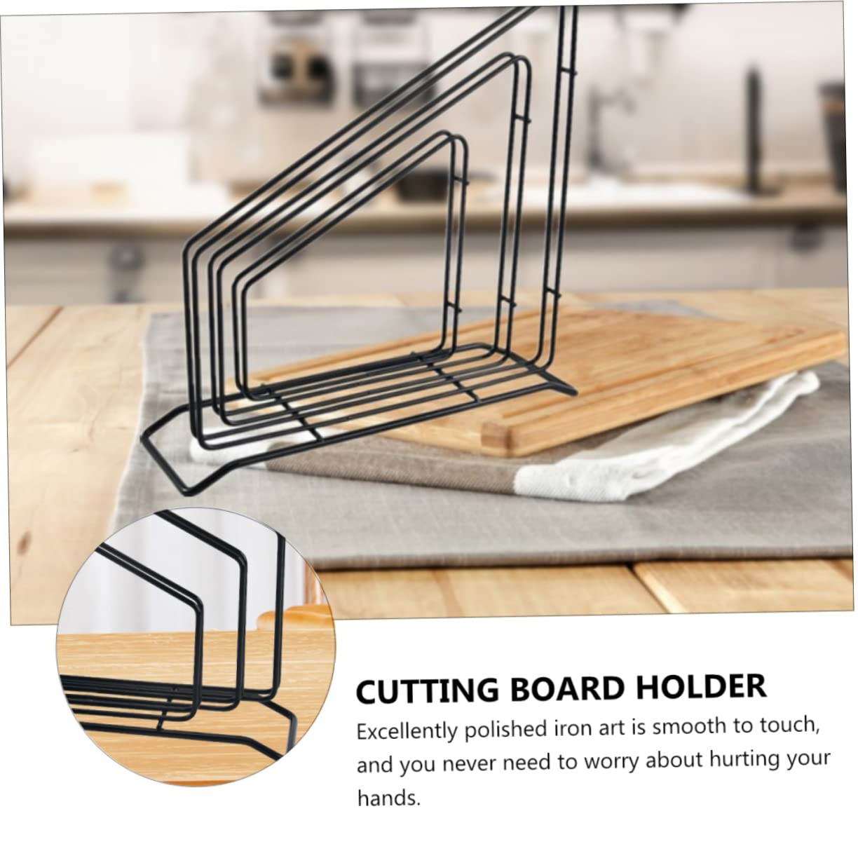 MUCKLILY 1pc Multi Functional Iron Kitchen Storage Rack Filtering Shelf for Home Organization Easy to Clean for Countertop Use