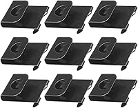 Vista 18 de MroMax Ganchos para colgar marcos de fotos, 0.012 in de grosor de metal en forma de S, clips para colgar fotos, 50