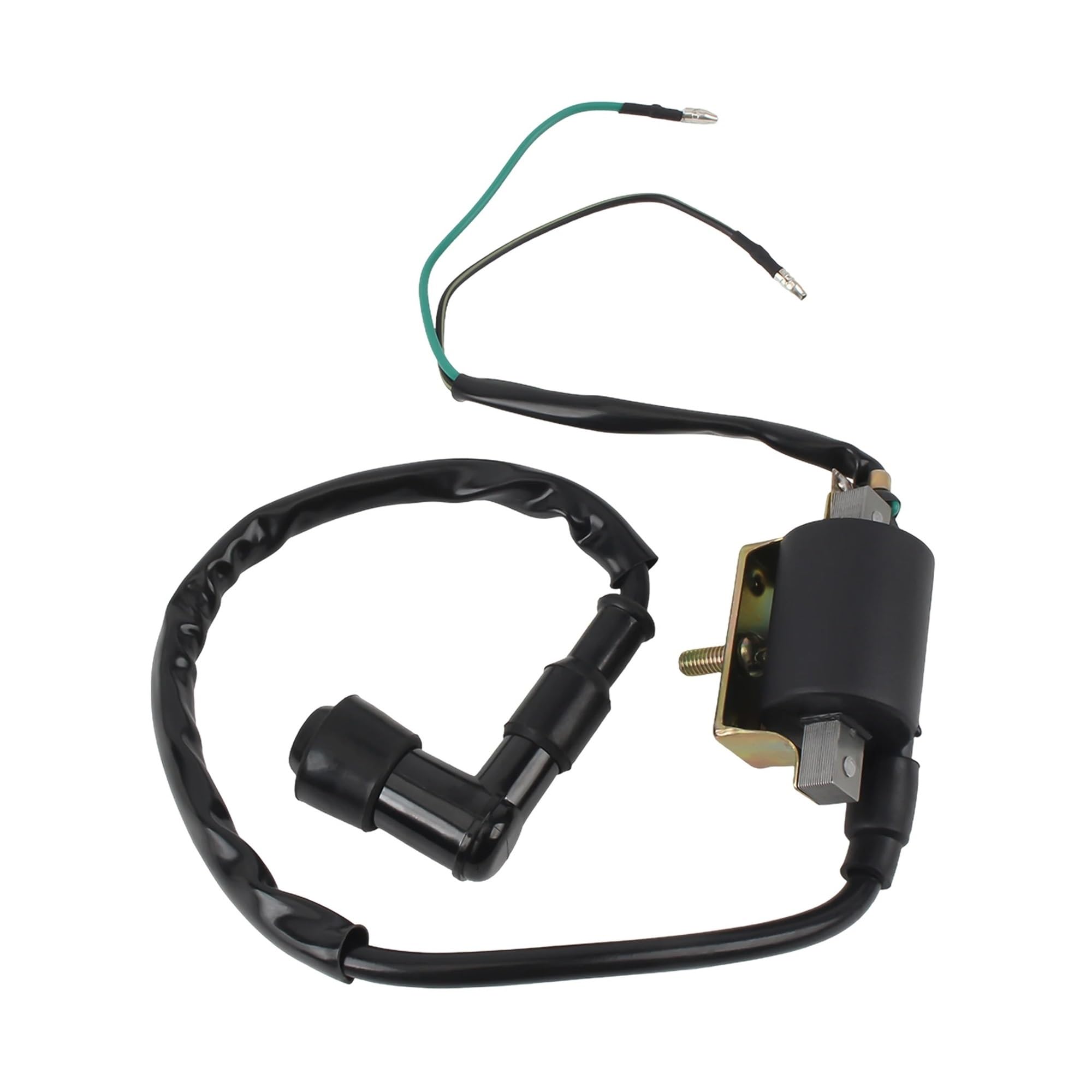 Bobina Accensione Moto Bobina Di Accensione 2 Fili 6V Per 50cc 70cc 90cc 110cc 125cc Moto Scooter Ciclomotore ATV Quad Pit Bike Go Kart Accessori Universali