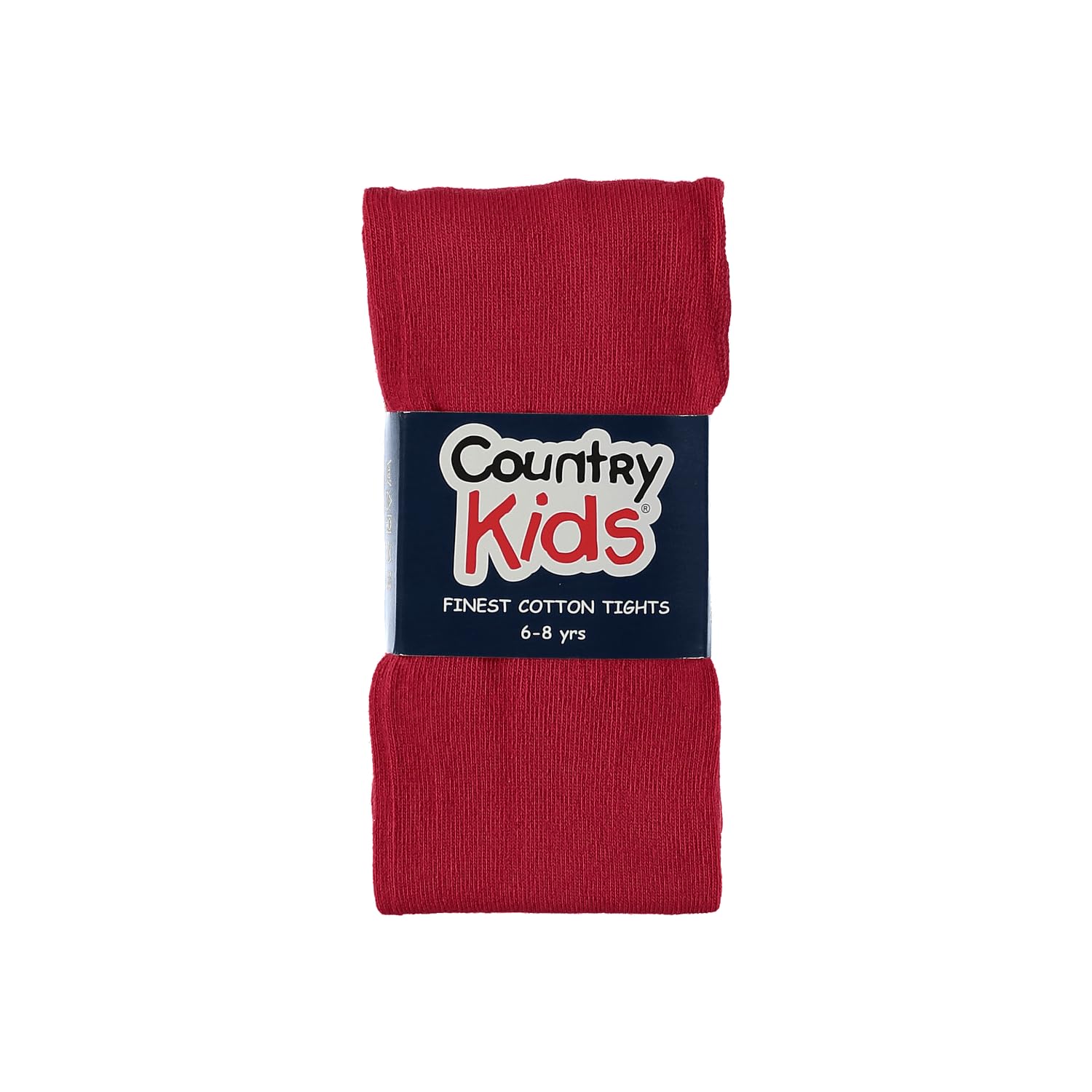 Country Kids Girl's Luxury Warm Winter Tights, Red (Ruby Red), 12-24 Months UK