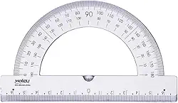 Transferidor 180° x 10 unidades, Waleu 10290001, Multicor