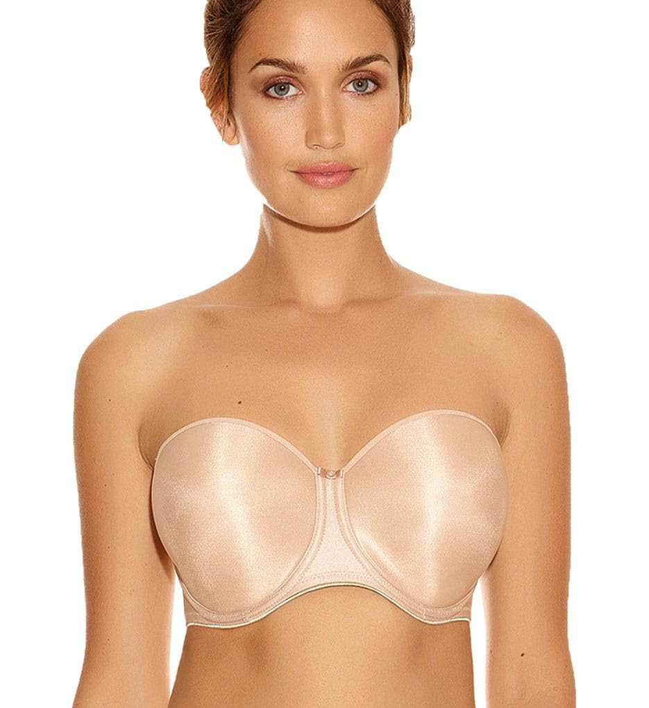 Fantasie Smoothing Strapless Bra - Nude - 30F - Moulded - Medium Coverage