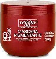 Máscara Pigmentante, Tonalizante, Red Vermelho Veggue Profissional 500g