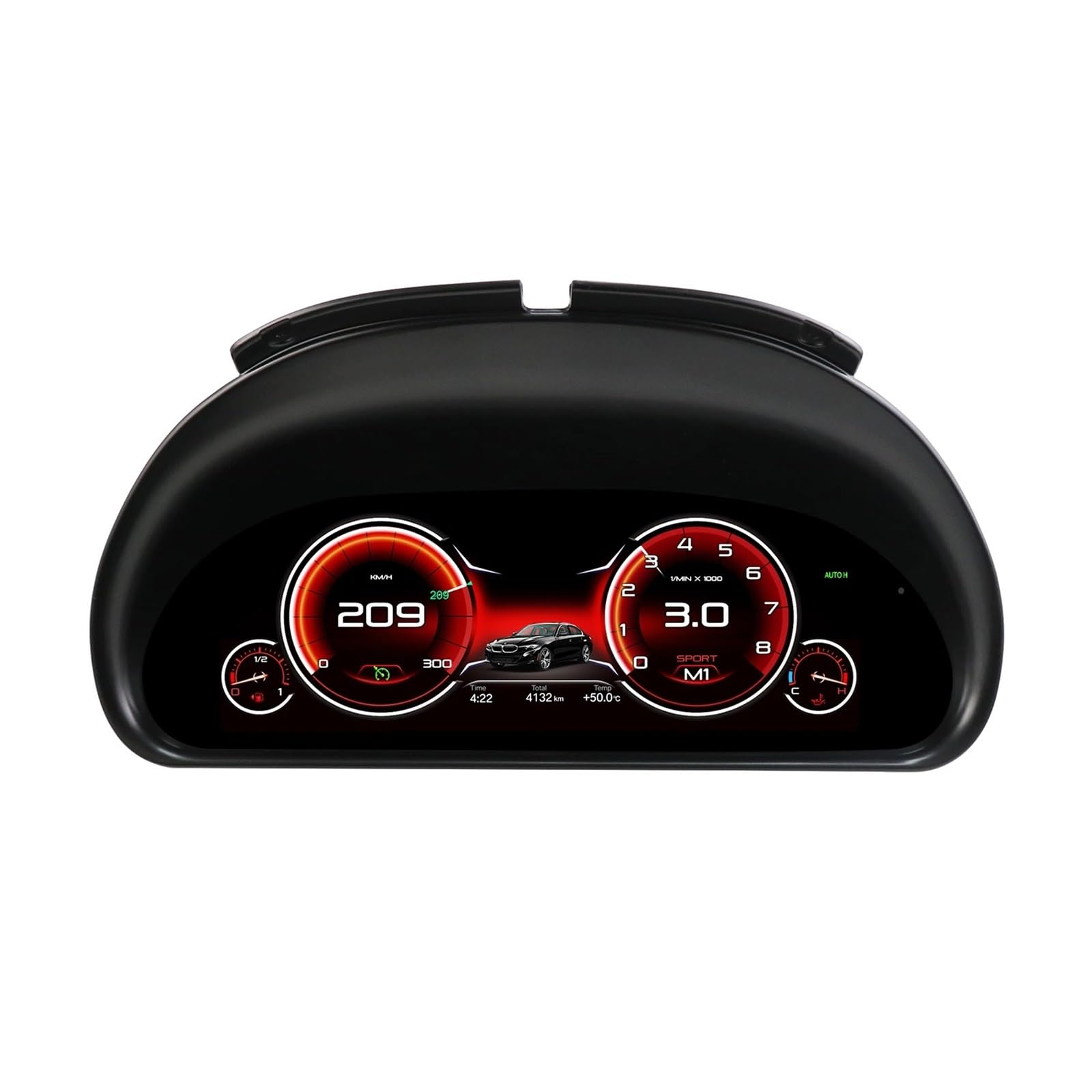 Panel digital de 10,25 pulgadas compatible con BMW X5 E53 / Serie 5 E39 1999-2006 Panel de instrumentos LCD automático Pantalla de instrumentos Snelheidsmeter