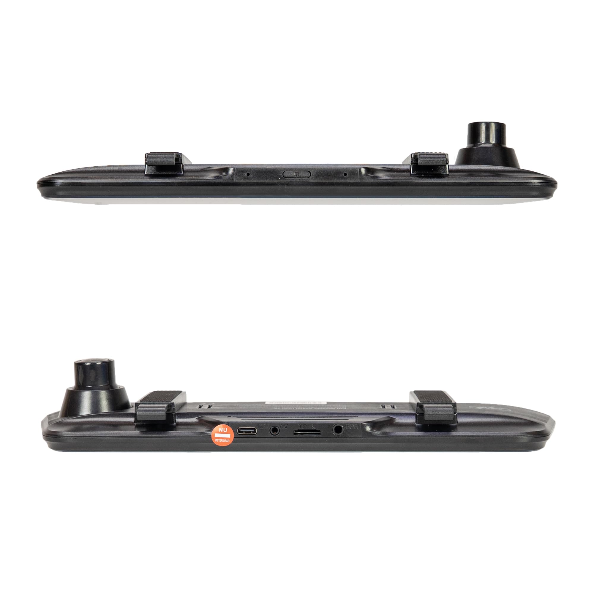 PNI Voyager S2800 UHD 4K 170° kamera samochodowa DVR zintegrowana z lusterkiem wstecznym, ekran dotykowy IPS, monitorowanie parkowania, czujnik G, gniazdo kart micro SD, USB-C, funkcja GPS, Wi-Fi,