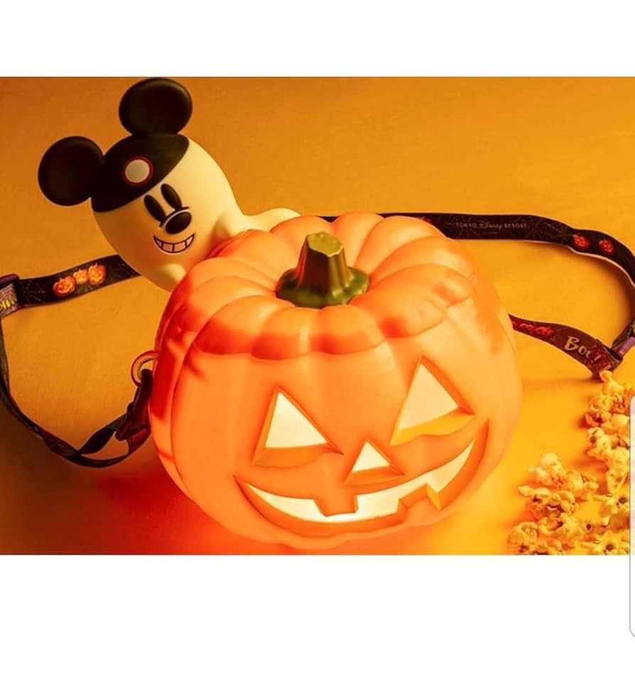 Disney - 新品 ハロウィン ポップコーンバスケット ディズニー カボチャ バケット 限定 やわらかなゴーストが付いたかぼちゃ形！東京ディズニーランド