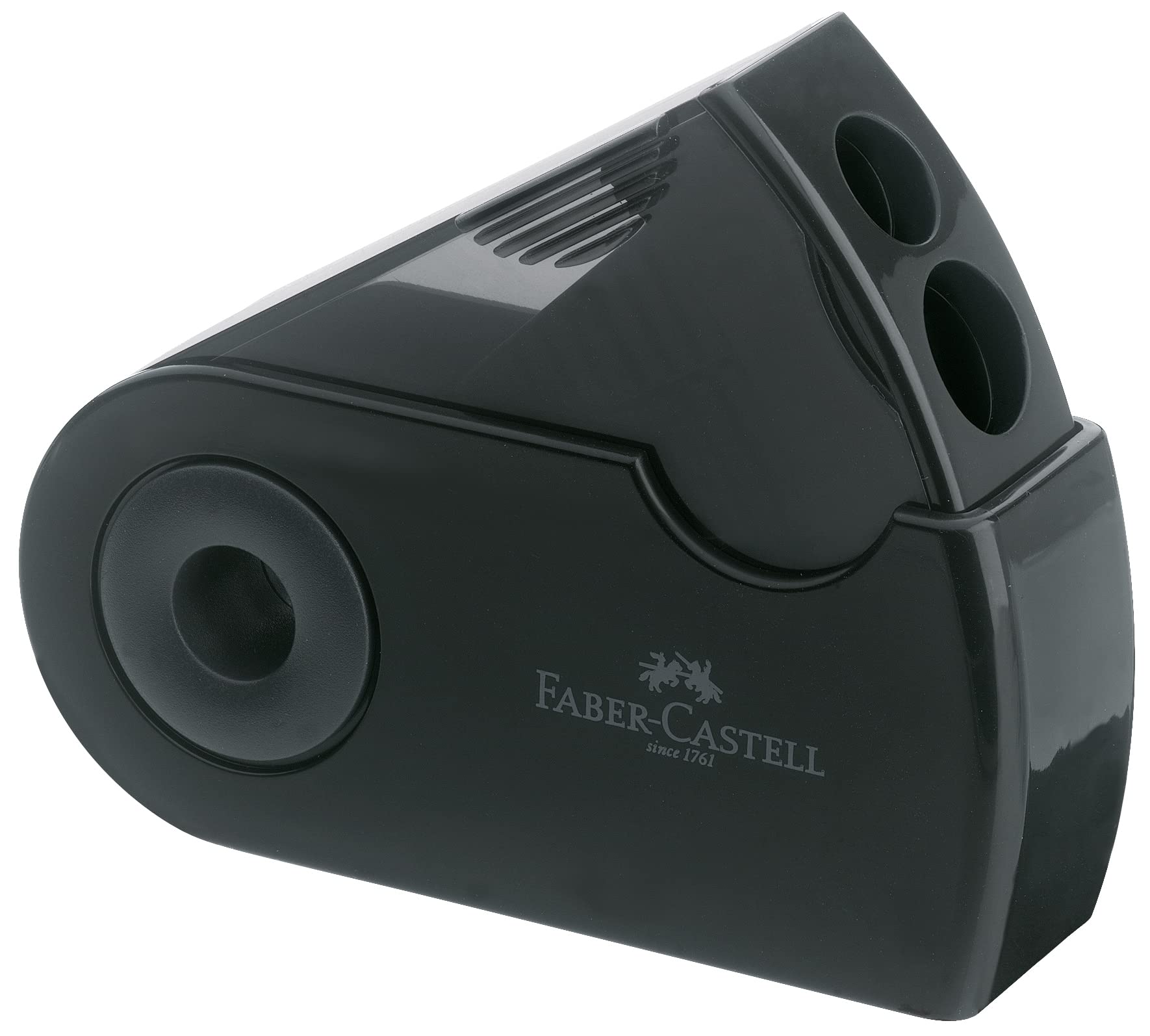 Faber-Castell 116450 - Buntstifte Blackwood, Black Edition, 50er Etui, leuchtende Farben mit weichem Abstrich, schwarzes Holz (100 Stück (1er Pack), Malset II)