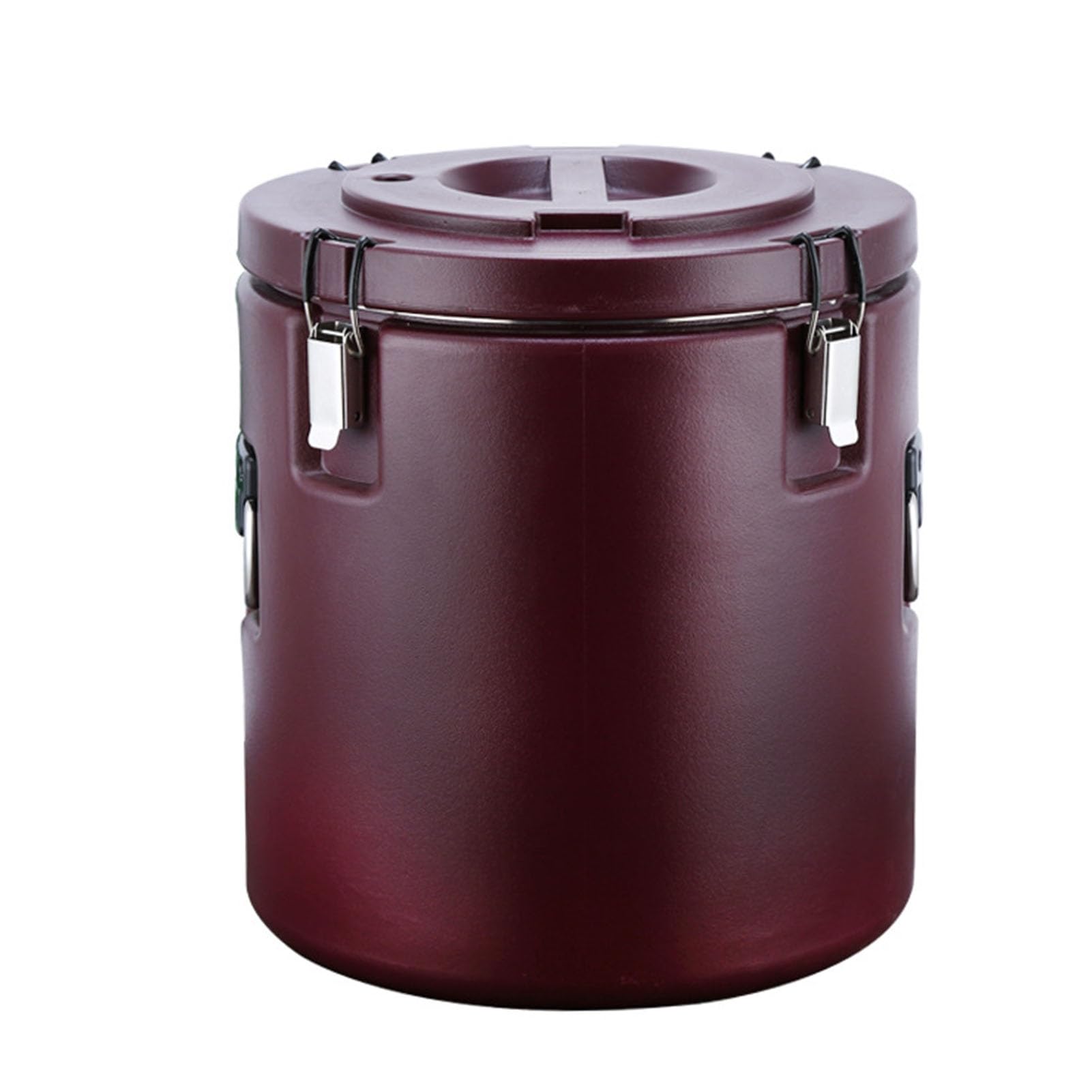 Contenitore termico per alimenti, in acciaio inox, portatile, per conservare cibi caldi e freddi, ideale per ristoranti, mense, uso domestico, capacità 20 l