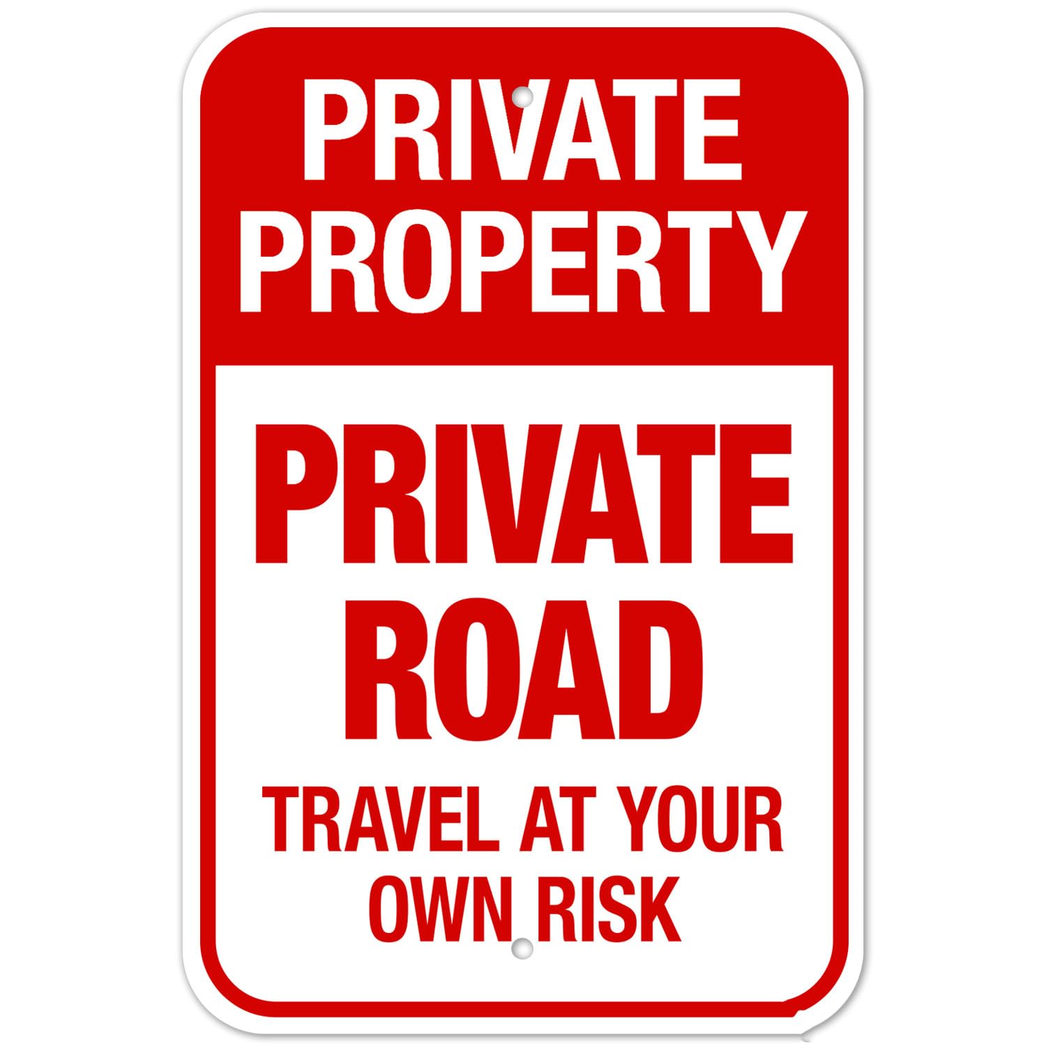 Visitor & Supplier Registration Required Access Control Sign 8x12 Inch