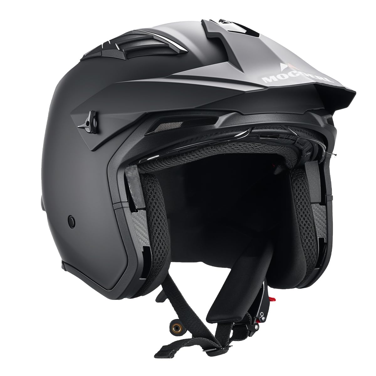 Casco Streetfighter | ECE 22.06 Homologado | Casco Jet con Visor Solar Retráctil | para Scooter & Moto & Ciclomotor