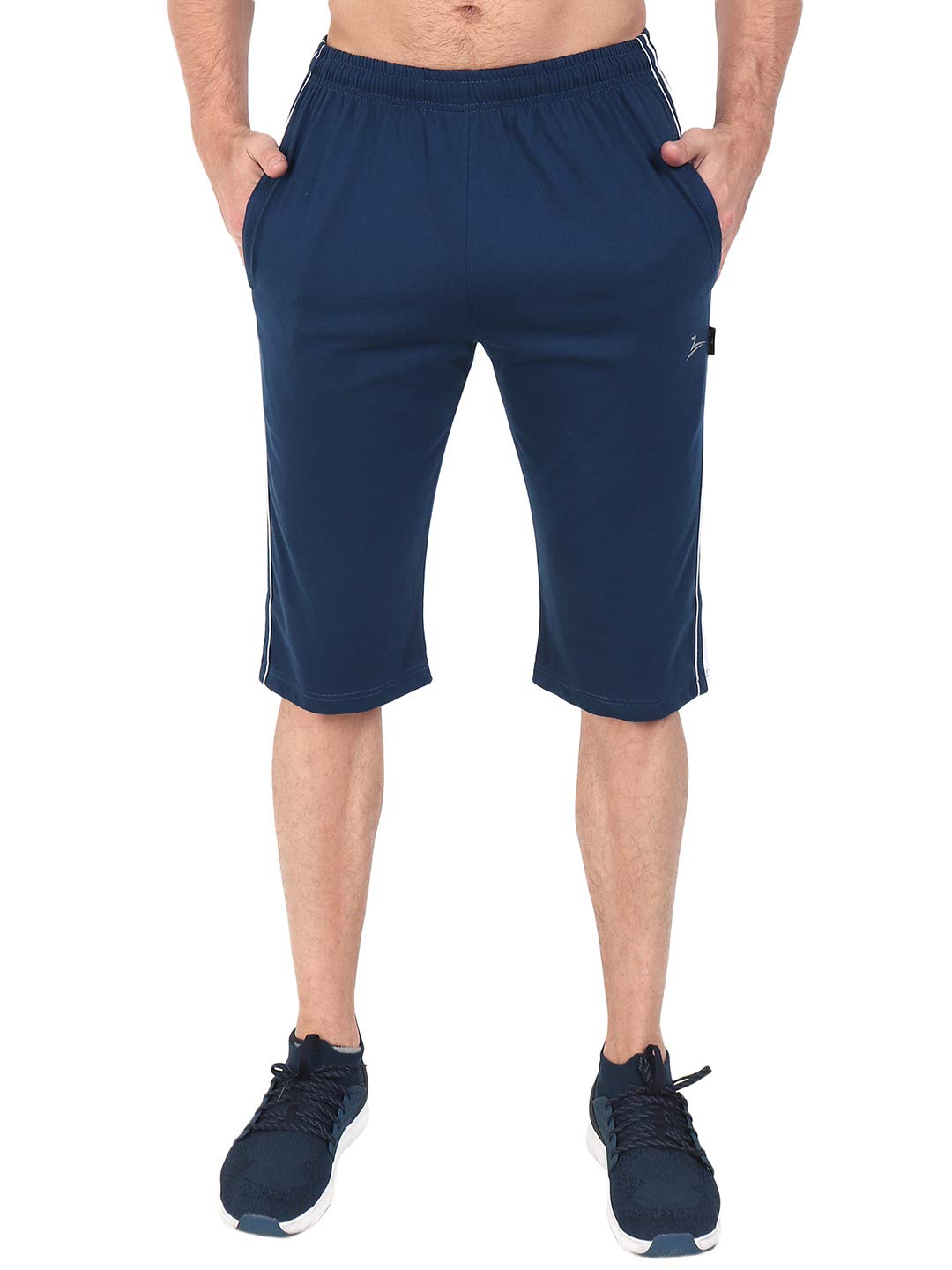 ZeffitMens Capri Three Fourth | Regular Fit 3/4th for Men