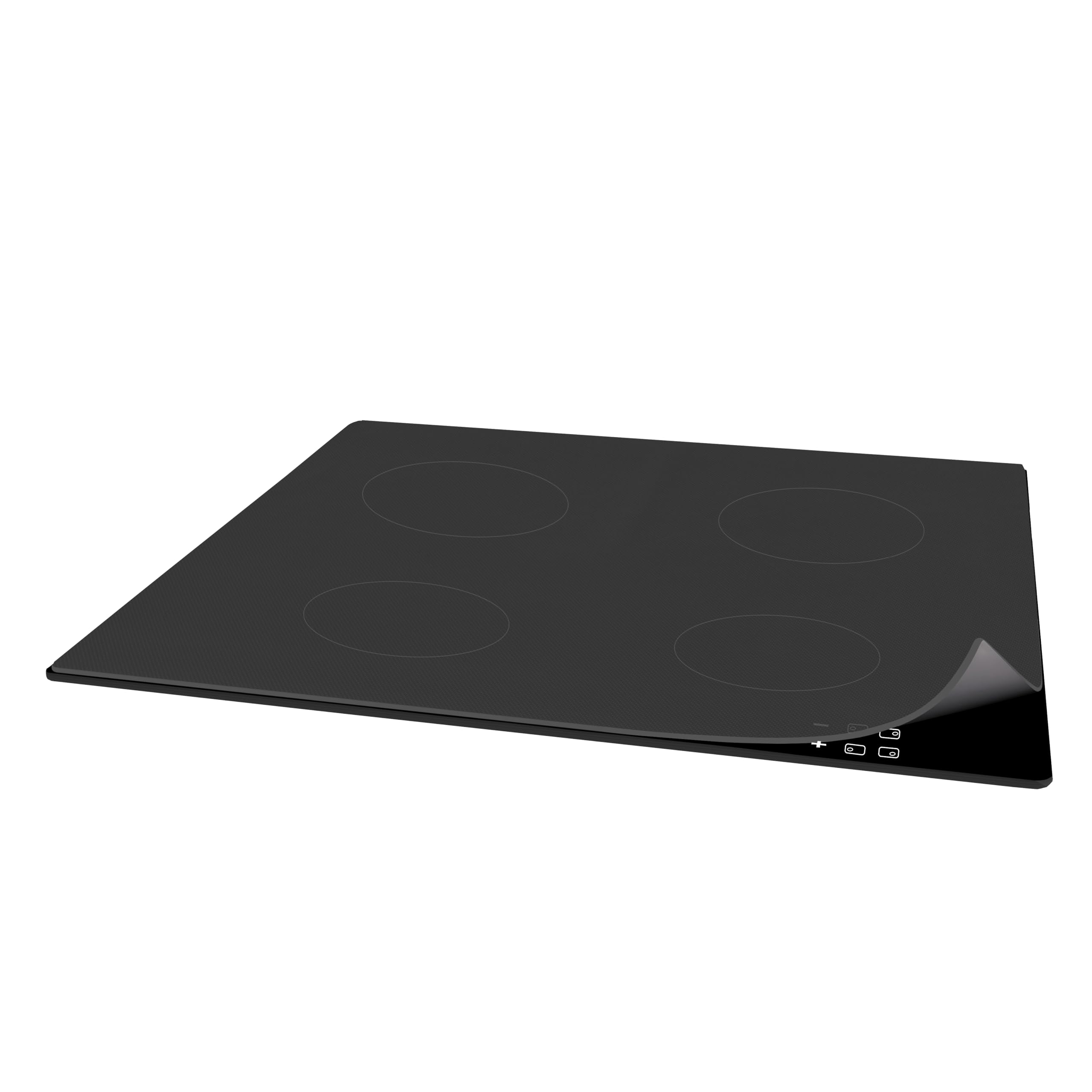 Tappetino cottura nero fumè per piano induzione - iGenio - 90X52 cm (art.297)