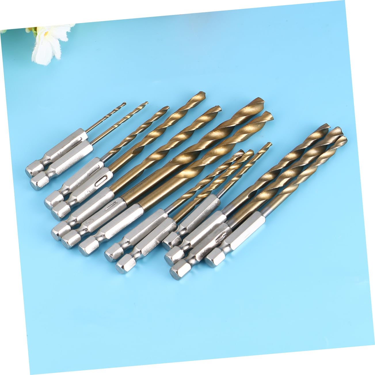 Set Di 13 Punte Per Trapano In Titanio HSS Da 1,5 A 6,5 Mm - Foto 6