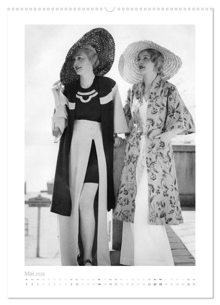 Mode und Kosmetik - Karl Schenker (Wandkalender 2026 DIN A2 hoch), CALVENDO Monatskalender: Fotografien der ullstein bild collection zu Karl Schenker "Mode und Kosmetik"