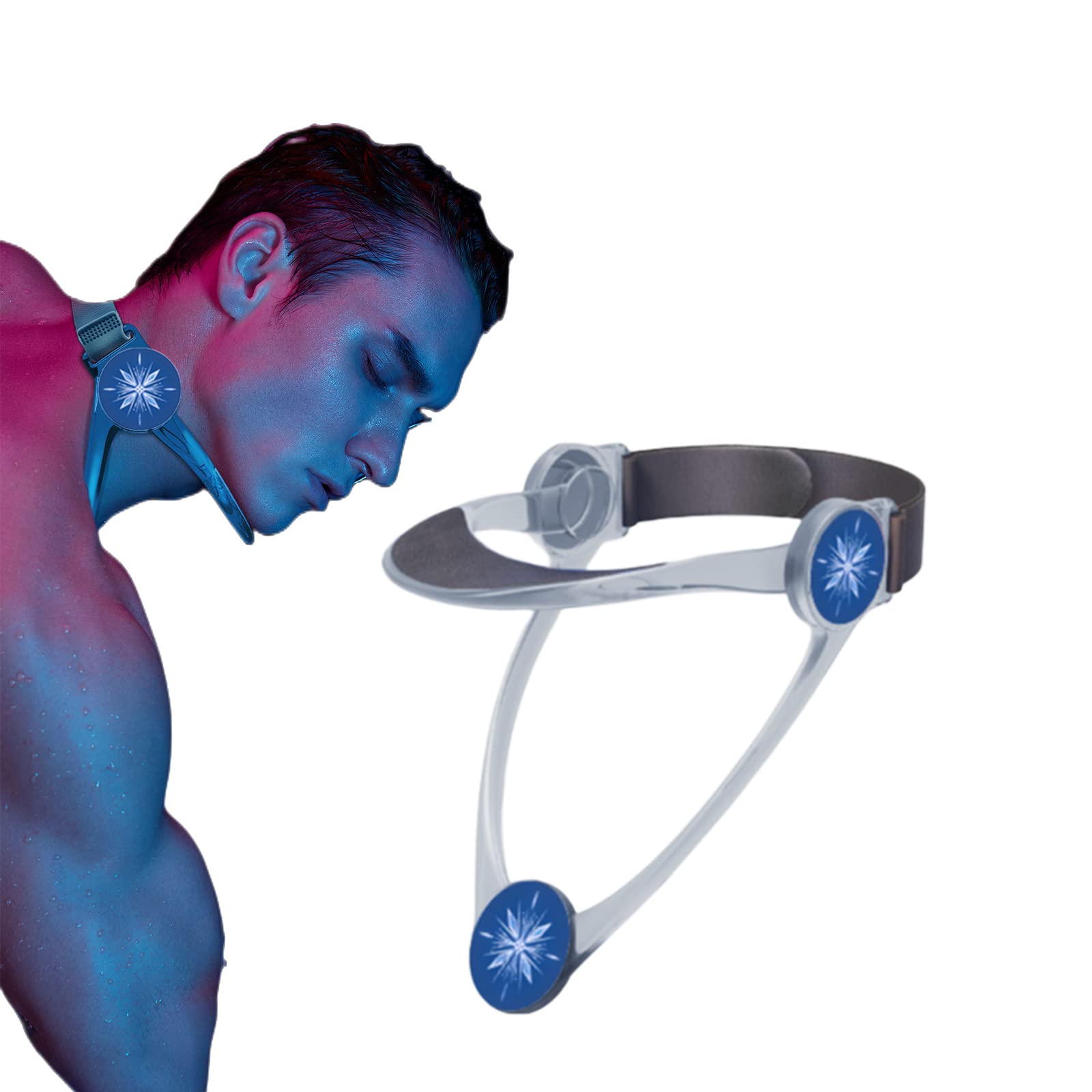 YCHF 360 ° Adjustable Cervical orthosis -Neck Orthotics ,Neck Massager Cervical Spine Orthotic Protector, Cervical Spine Strap, Fixation Band，Anti kyphosis Cervical Traction