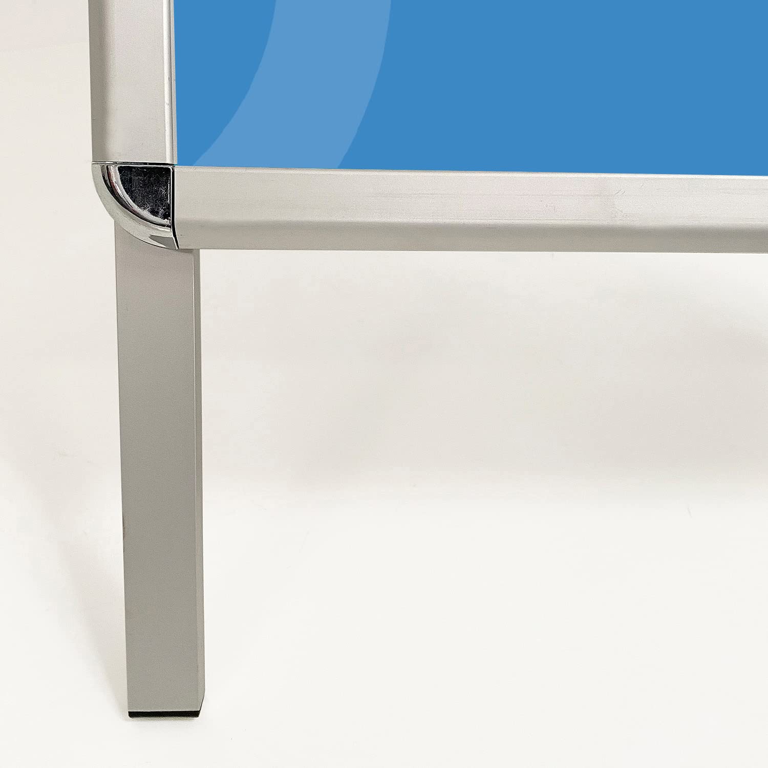 DisplayLager, qualità danese – Cavalletto pubblicitario dal bordo in alluminio con 2 pannelli in APET per 2 poster (su entrambi i lati), resistente alle intemperie, per marciapiedi (A1)