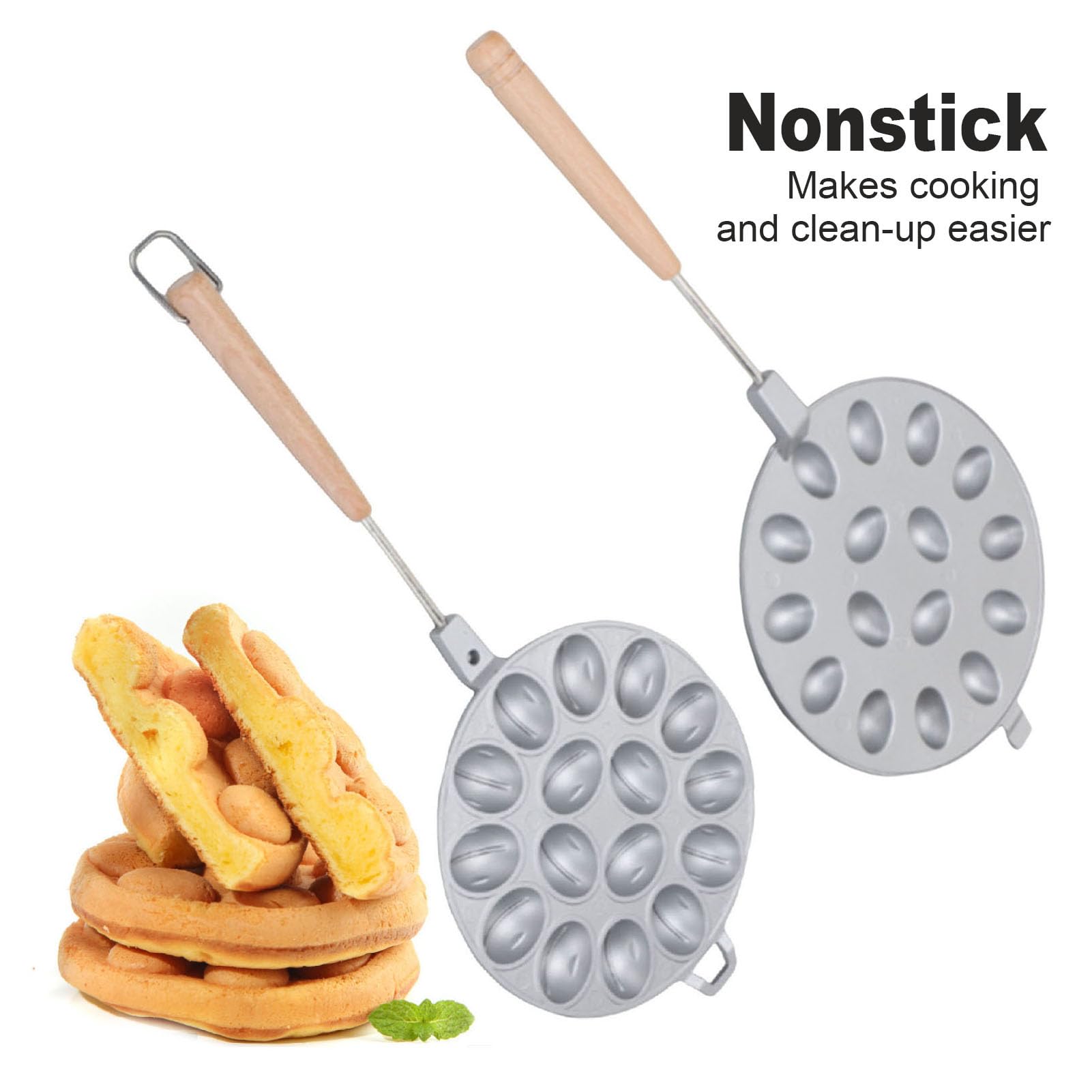 Eclair Moule À Gâteau, Mini Biscuits À Biscuits Eclair Antiadhésifs À 14 Cavités Pour La Cuisson