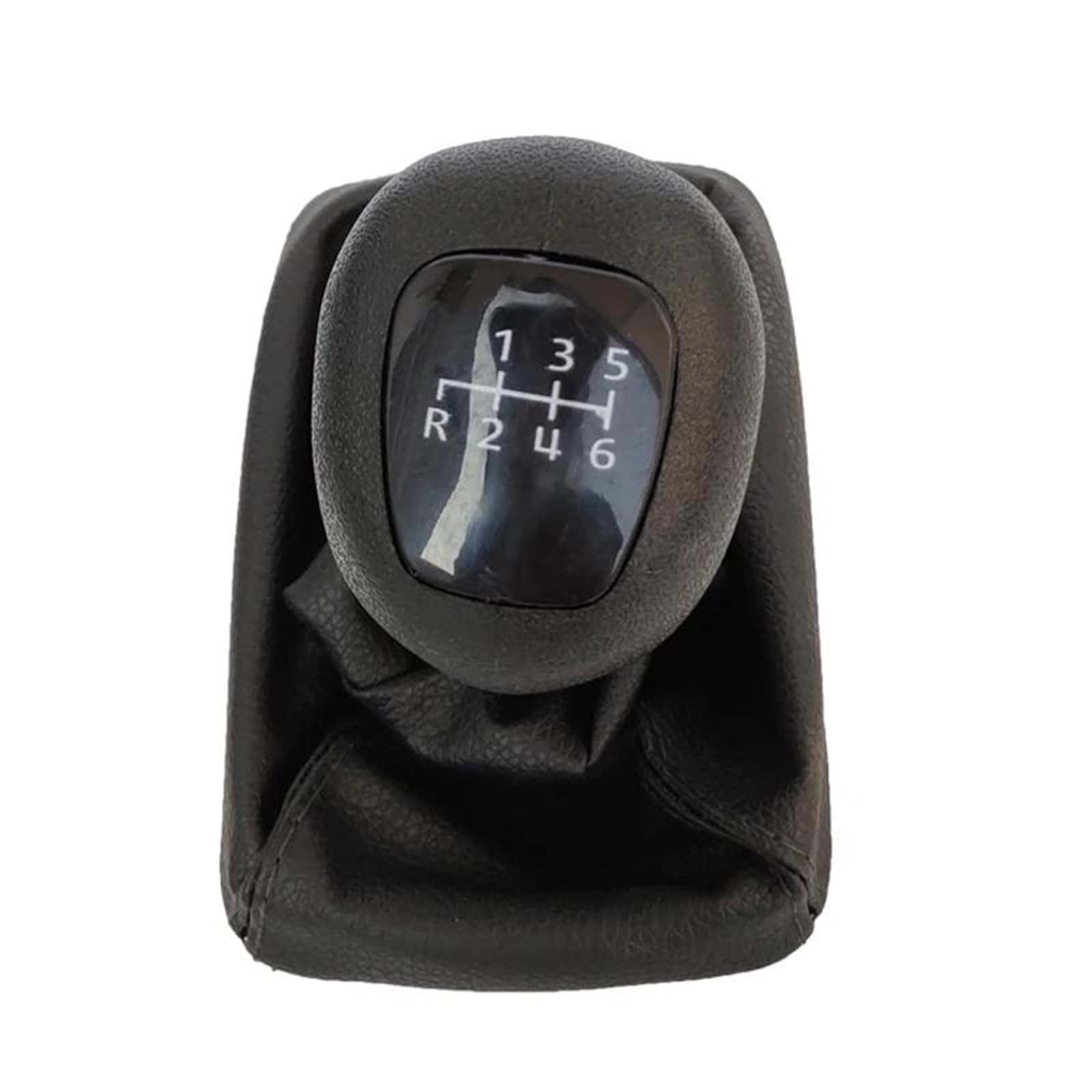 CLZGYS Car Gear Knob for Benz W202 C Class S202 W208 C208 CLK W210 E Car-Styling Manual 5 6 Speed Gear Shift Knob Lever Handle(6 Speed)