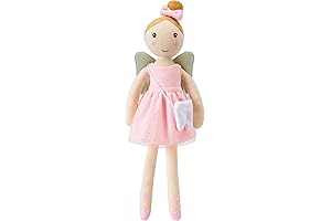 Sparkling Smiles: Tooth Fairy Soft Plush Ballet Doll with Tooth Fairy Glitter