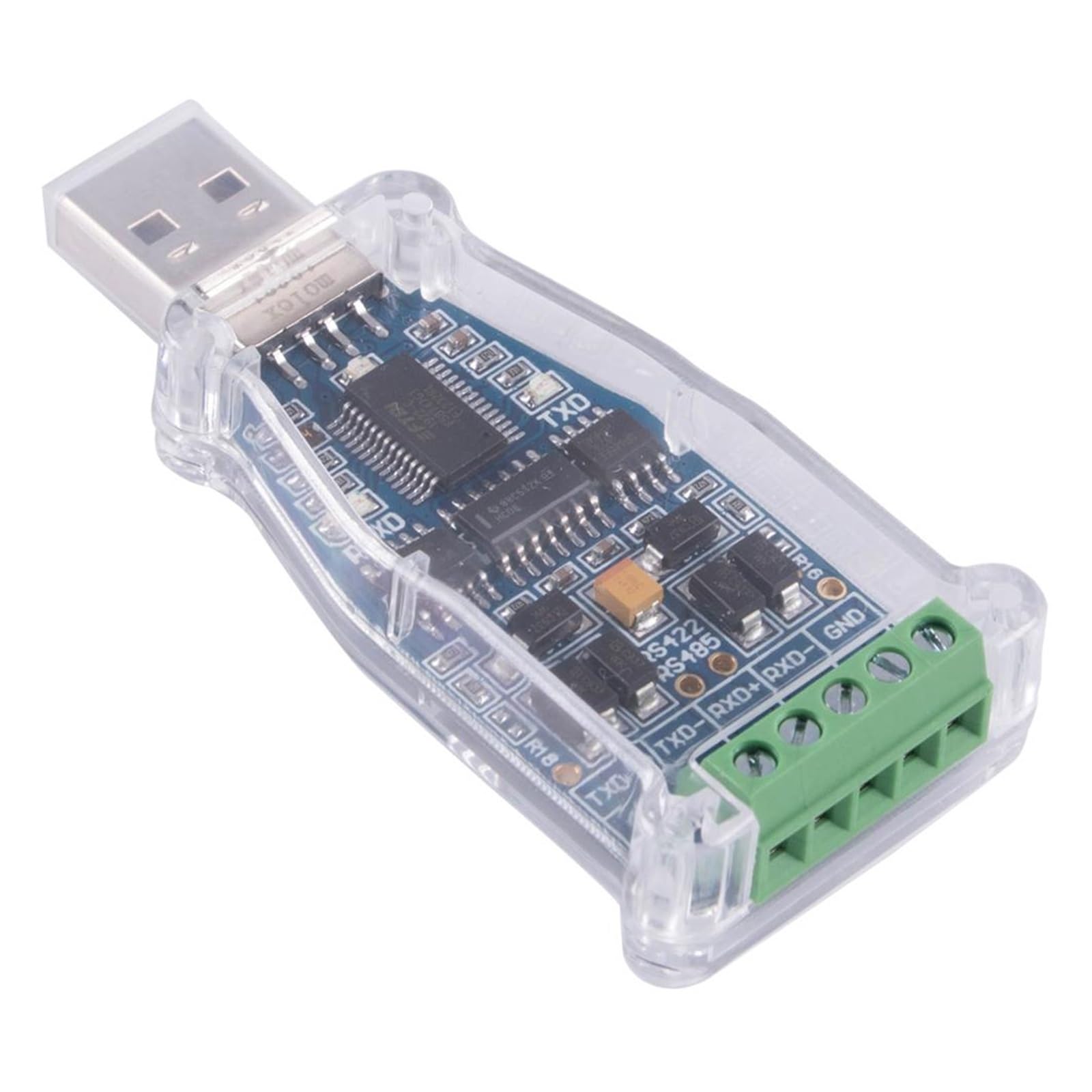 USB na RS485 RS422 adapter szeregowy FTDI Chip 6Pin Terminal Block Konwerter obsługuje WinXP Win 7 Win8 Win10