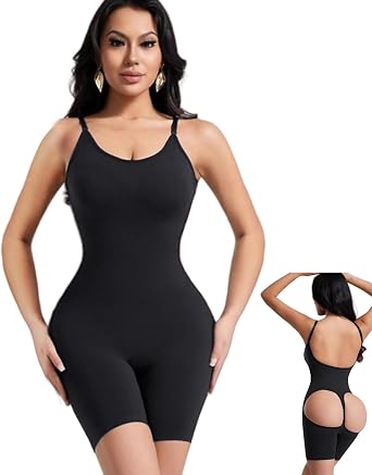 Womens Shapewear Bodysuit Assless Underwear Shapewear for Women Tummy Control