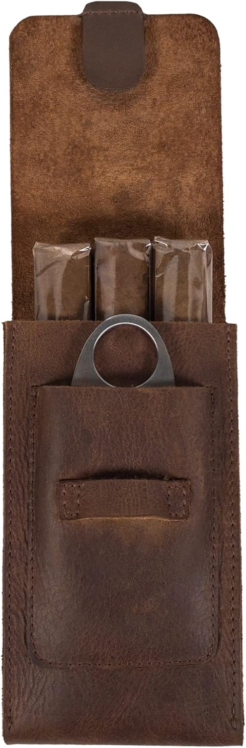 Hide & Drink Cat-Shaped Leather Coin Pouch - Full Grain Leather, Handmade In Guatemala, Sangria Color