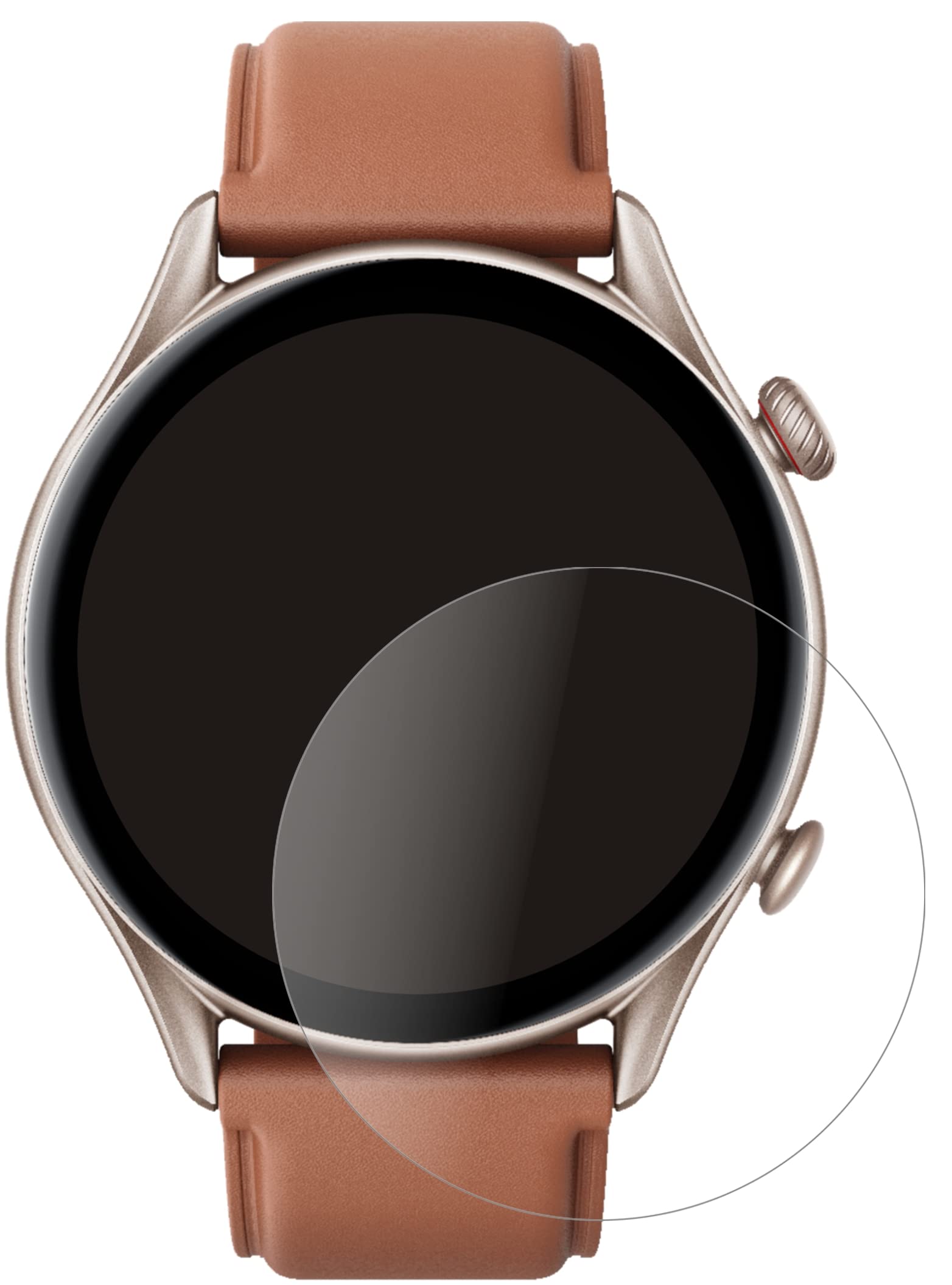 Pellicola Protettiva per 39 mm diametro orologio Protezione opaco Vetro