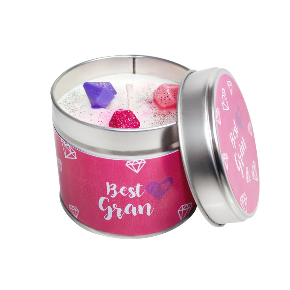 Best Gran Handmade Scented SOYA Candle Tin - Made to Order/Handmade