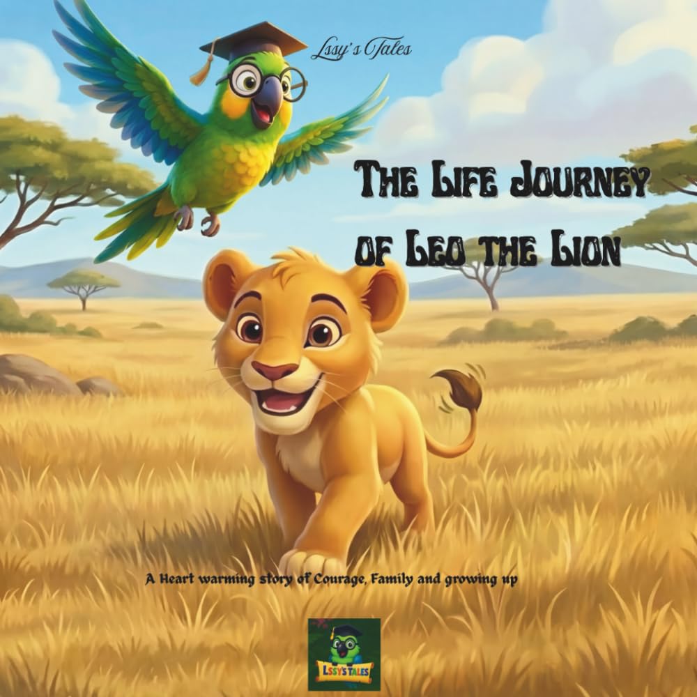 The Life Journey of Leo the Lion: A Heartwarming Story of Courage, Family and Growing up