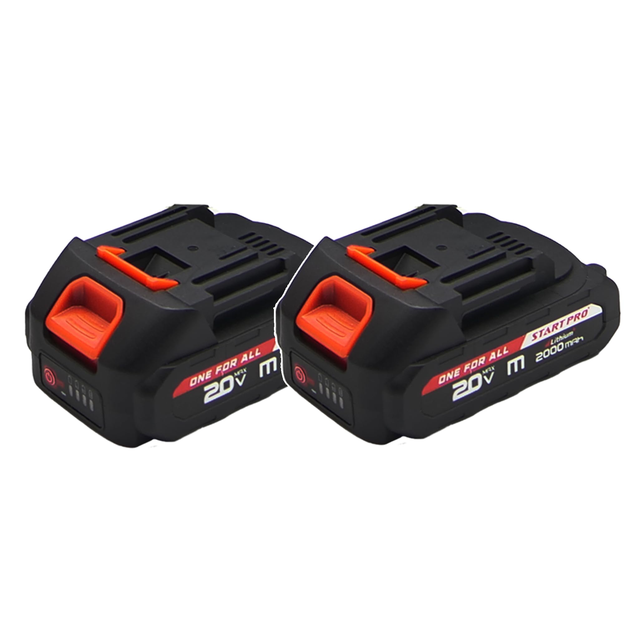 Mini piła łańcuchowa akumulatorowa 6 cali StartPro SBS2-21/6MBX, elektryczna piła łańcuchowa z 2 akumulatorami 2,0 Ah i ładowarką, 2 łańcuchy, ręczna piła łańcuchowa do cięcia drzew, gałęzi, drewna
