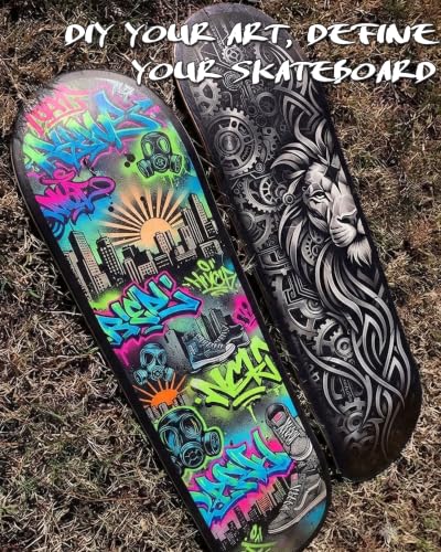 HeyLotie 10 PCS Blank Skateboard Decks