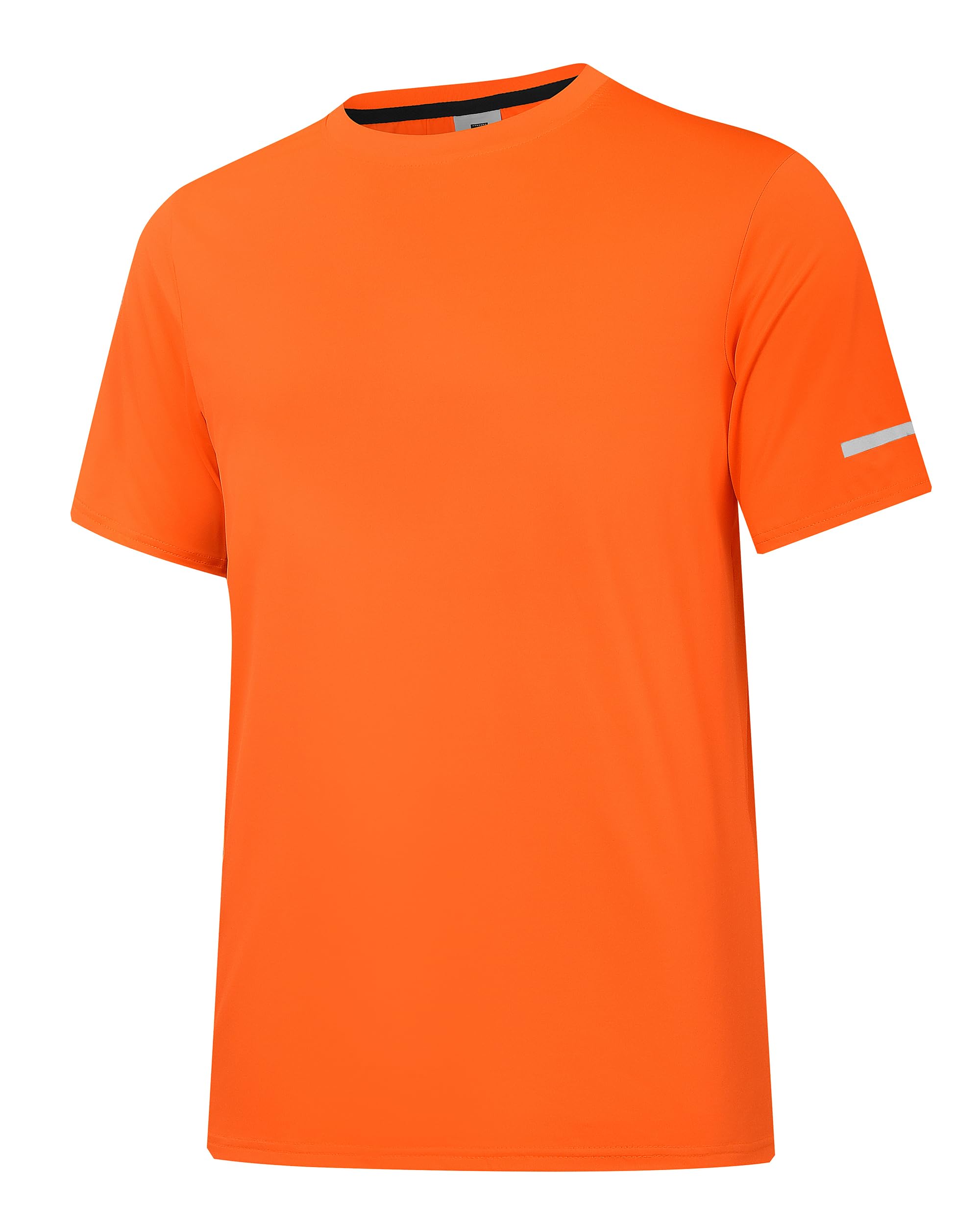 Herren Rash Guard UPF 50+ Sonnenschutz Kurz-/Langarm-T-Shirts Leichtes, schnell trocknendes UV-Schwimm-Shirt