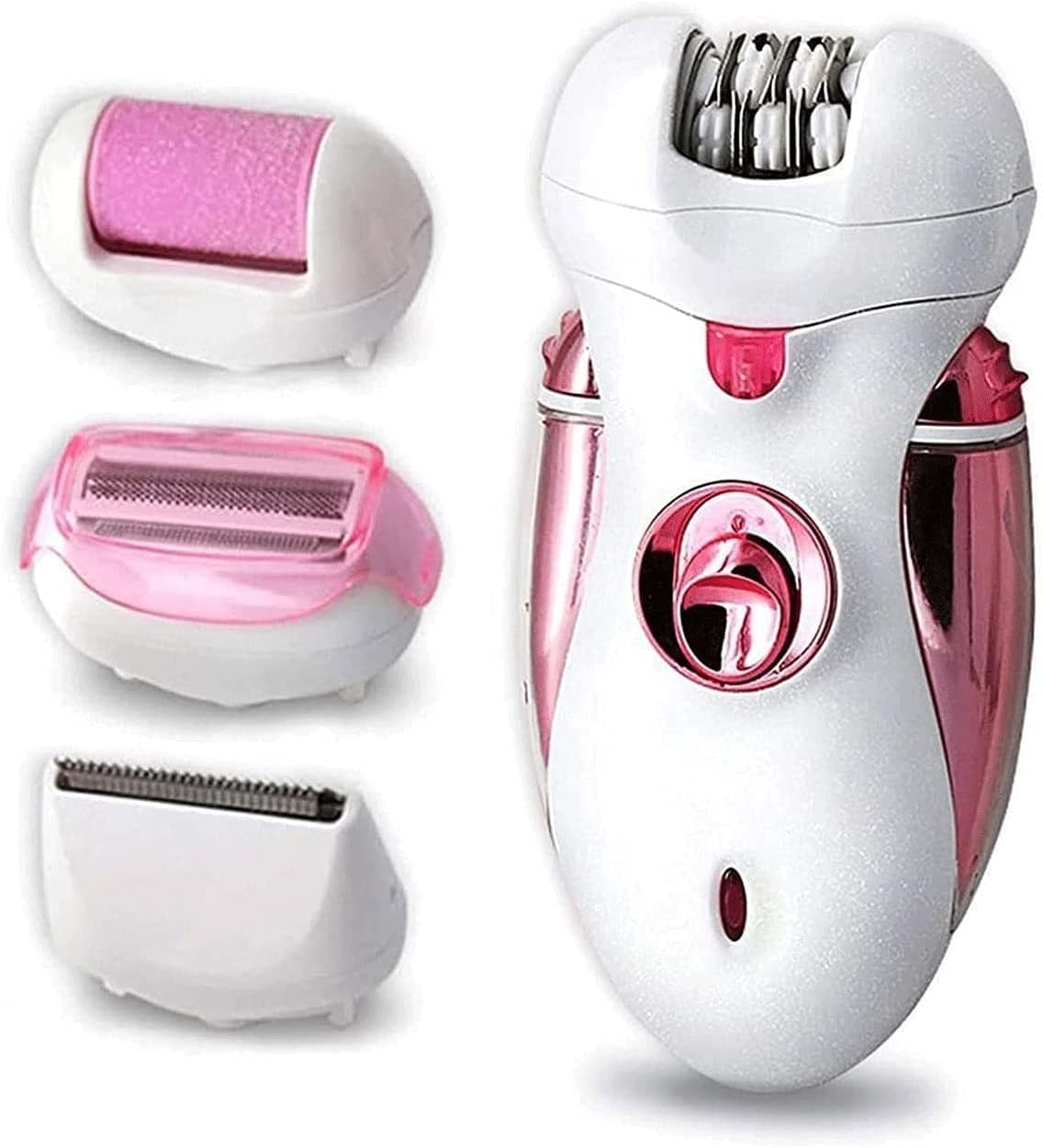 Depiladora de depilación para mujer, afeitadora eléctrica recargable, 4 en 1, multifunción, disponible en seco y húmedo, precisa