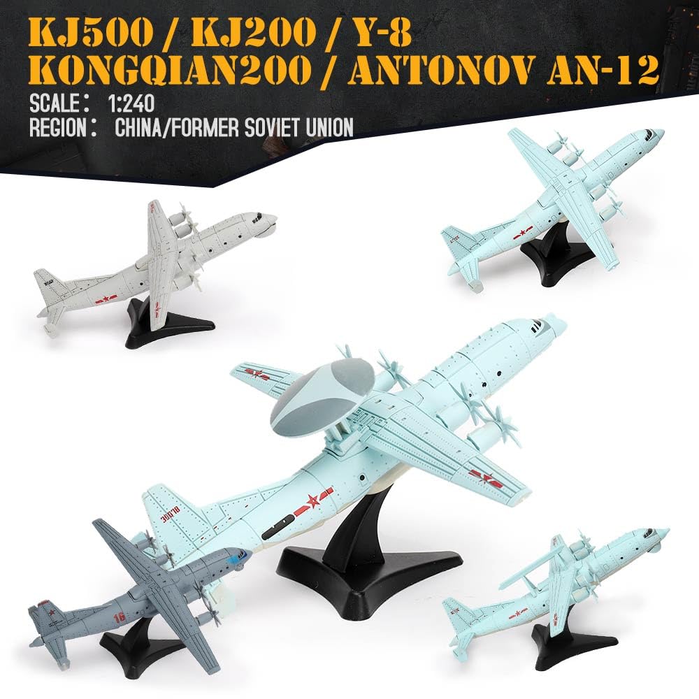 Amazon.co.jp: ViiKONDO 1/240 飛行機模型キット 5ピース 軍用
