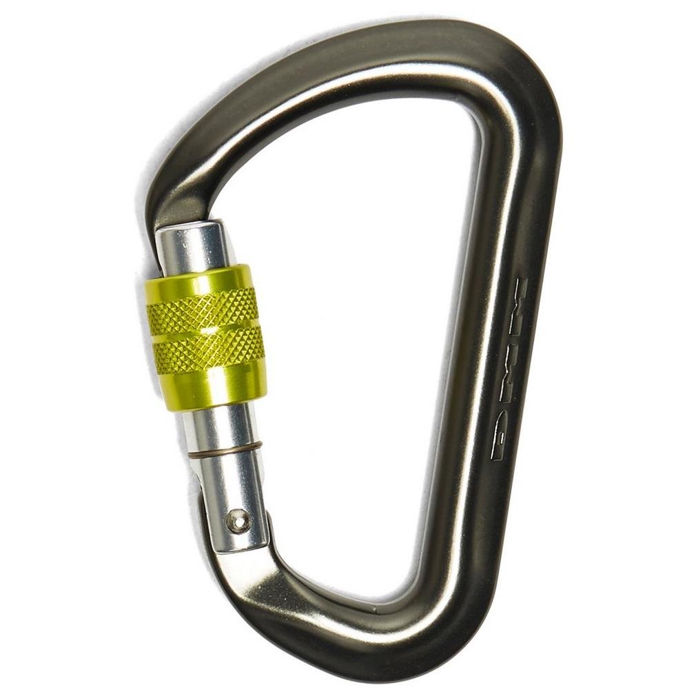 DMM Aero SG Carabiner, Silver with Gold Gate